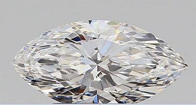 Image 6-The proportions of this 1.50 Ct Marquise diamond are  closer to what the trade and consumers prefer  it has a length-to-width ratio of 2.08